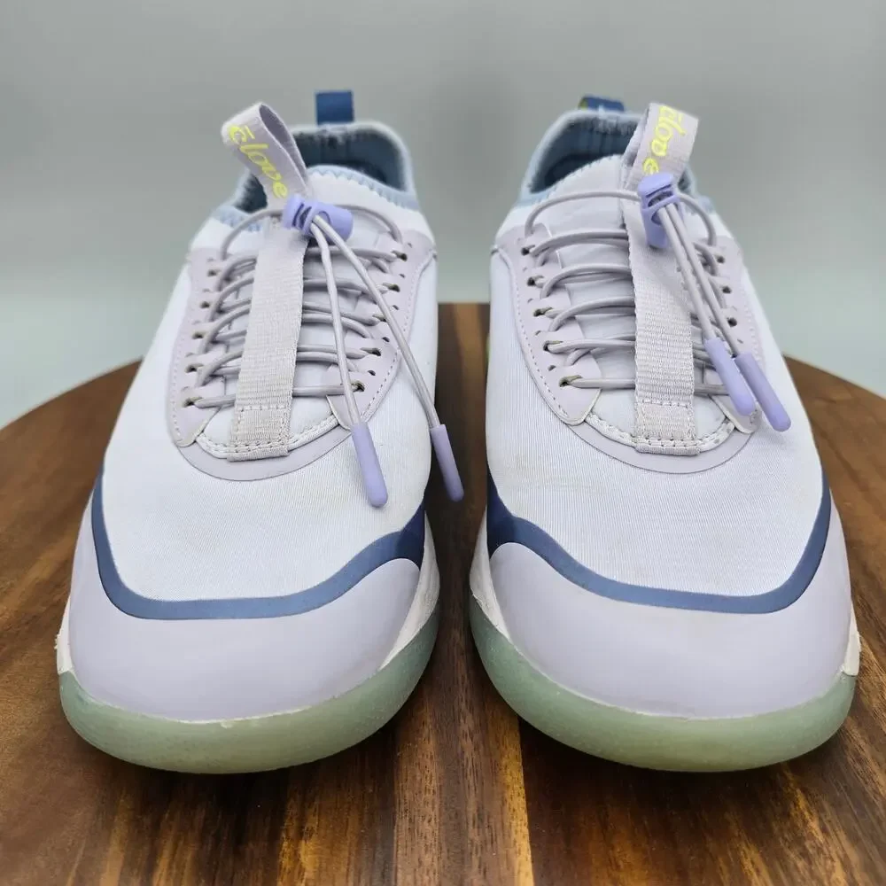 Clove Shoes Womens 8.5 M Lilac Lime Low Drawstring Professional Nursing Sneakers